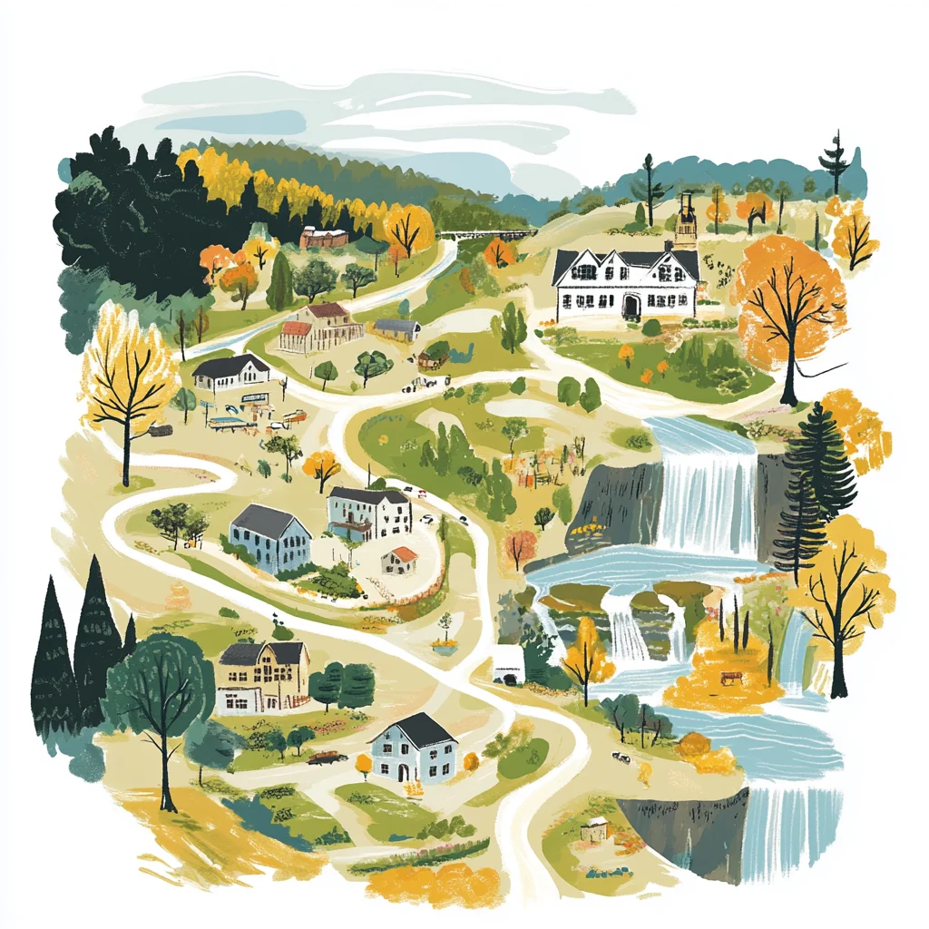 Waverly Glen Falls Visiting Guide and Scenic Highlights