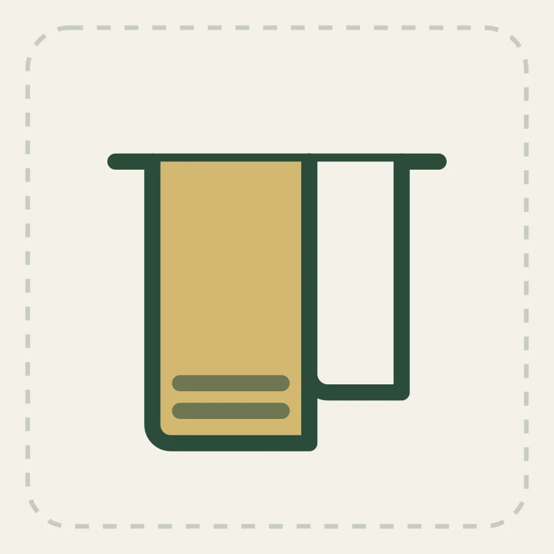 Illustration of a towel